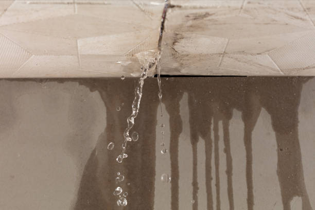 Professional Burst Pipe Cleanup technician working in Azusa, CA